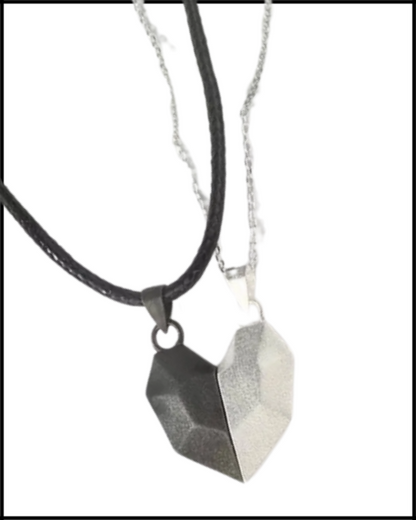 Heart Couple Pendant Necklaces